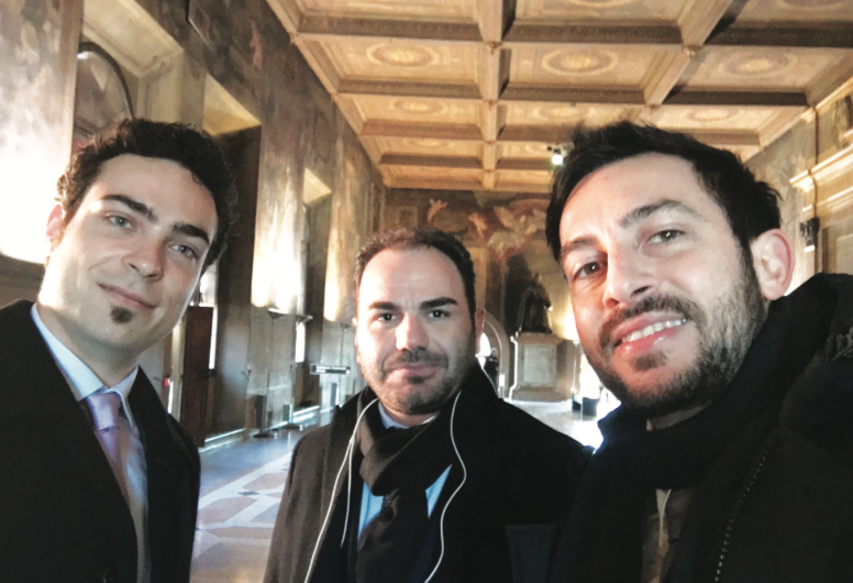Umberto Marini, Luca Ciaffoni e Francesco Ceravolo
